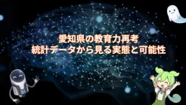 愛知県の教育力再考:統計データから見る実態と可能性
